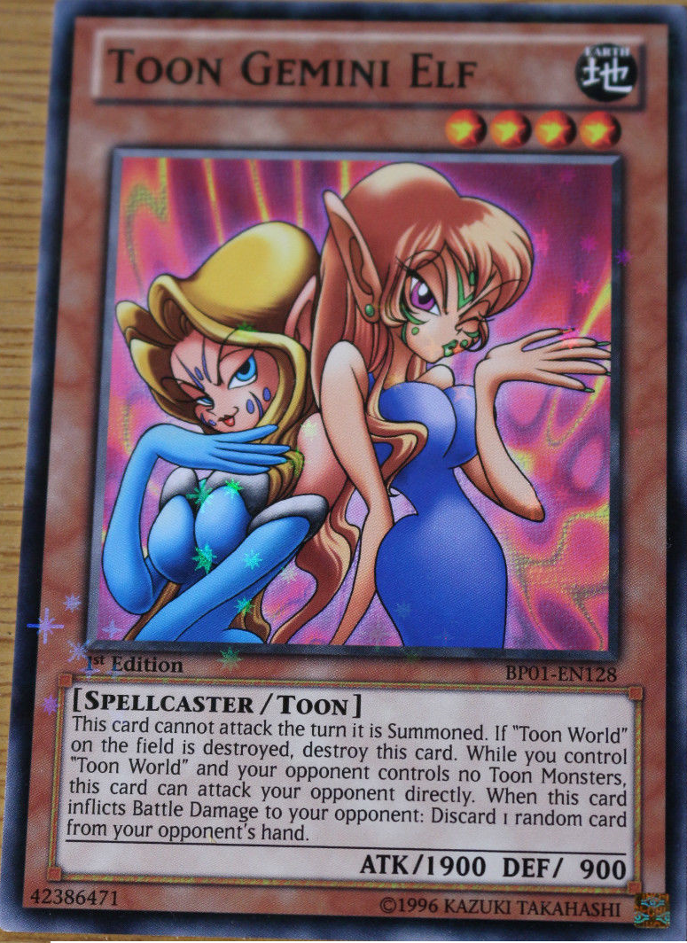 Toon Gemini Elf, Battle Pack: Epic Dawn · BP01-EN128