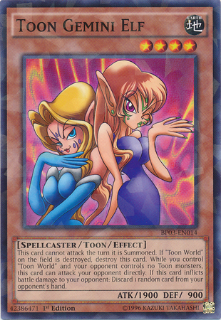 Toon Gemini Elf, Battle Pack 3: Monster League · BP03-EN014