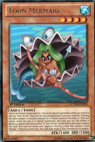 Toon Mermaid, Legendary Collection 3: Yugi's World Mega Pack · LCYW-EN105