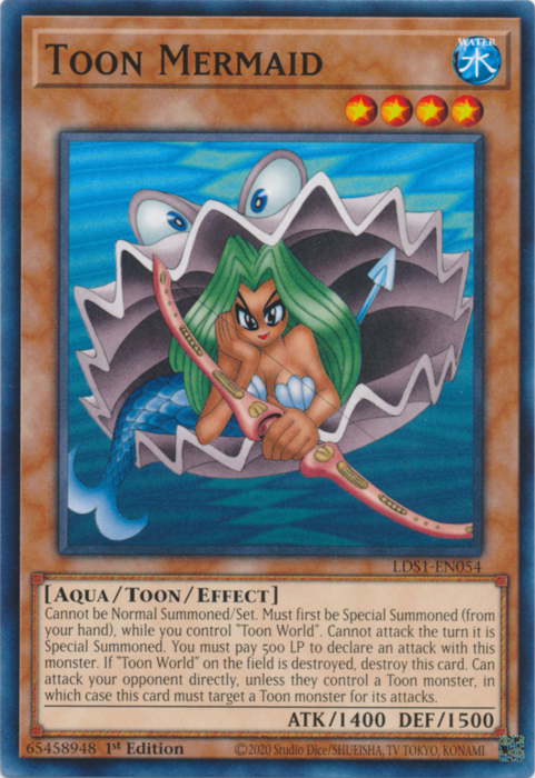 Toon Mermaid, Legendary Duelists: Season 1 · LDS1-EN054