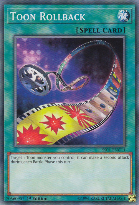 Toon Rollback, Speed Duel Starter Decks: Destiny Masters · SS01-ENC11