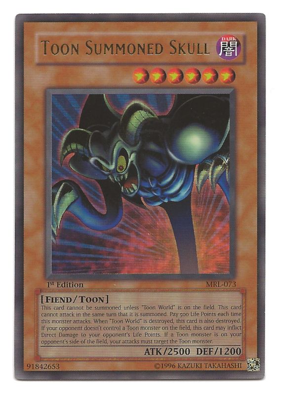 Toon Summoned Skull, Magic Ruler · MRL-073