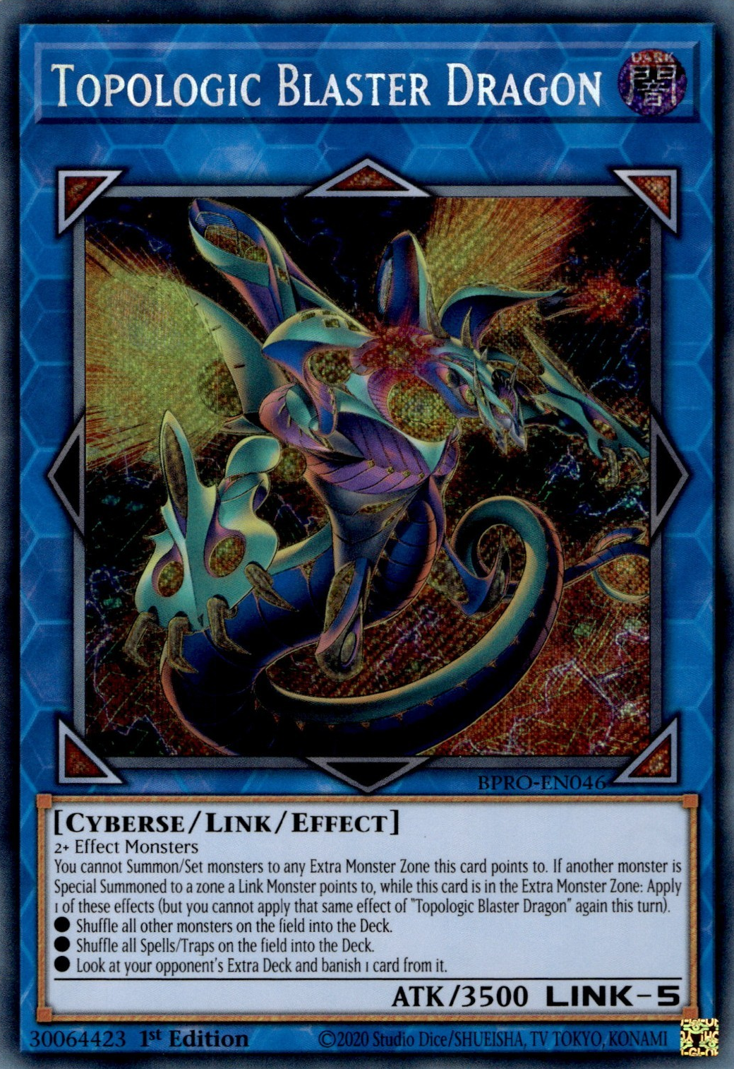 Topologic Blaster Dragon, Burst Protocol · BPRO-EN046