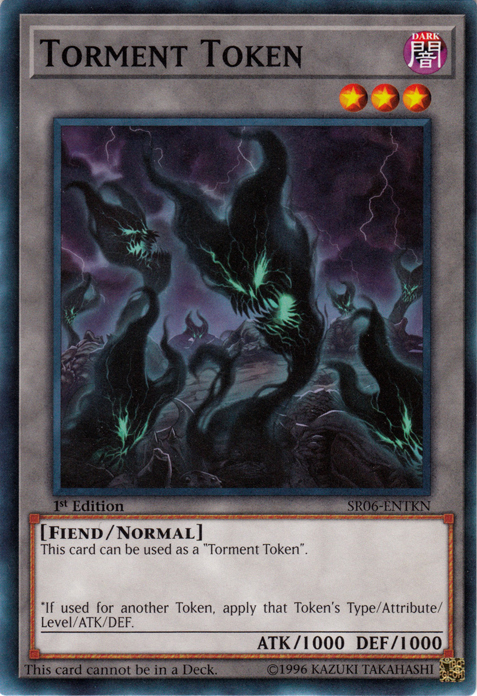 Torment Token, Structure Deck: Lair of Darkness · SR06-ENTKN