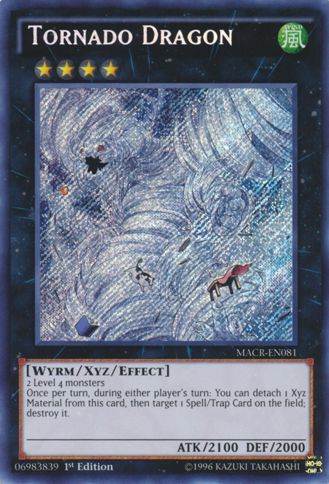 Tornado Dragon, Maximum Crisis Sneak Peek Participation Card · MACR-EN081