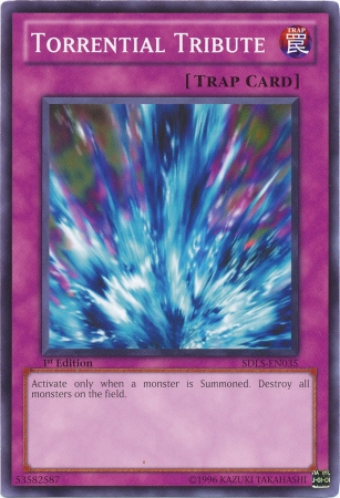 Torrential Tribute, Lost Sanctuary Structure Deck · SDLS-EN035
