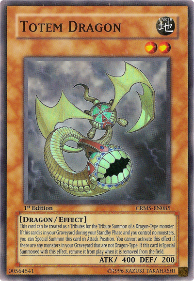 Totem Dragon, Crimson Crisis Sneak Peek Participation Card · CRMS-EN085