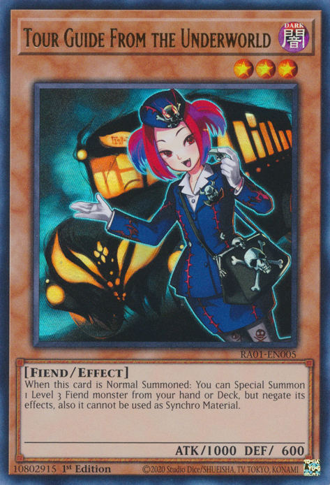 Tour Guide From the Underworld, 25th Anniversary Rarity Collection · RA01-EN005