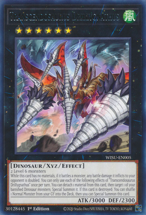 Transcendosaurus Drillygnathus, Wild Survivors · WISU-EN005