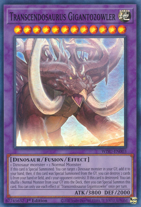 Transcendosaurus Gigantozowler, Wild Survivors · WISU-EN003