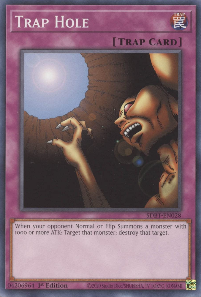 Trap Hole, Structure Deck: Beware of Traptrix · SDBT-EN028