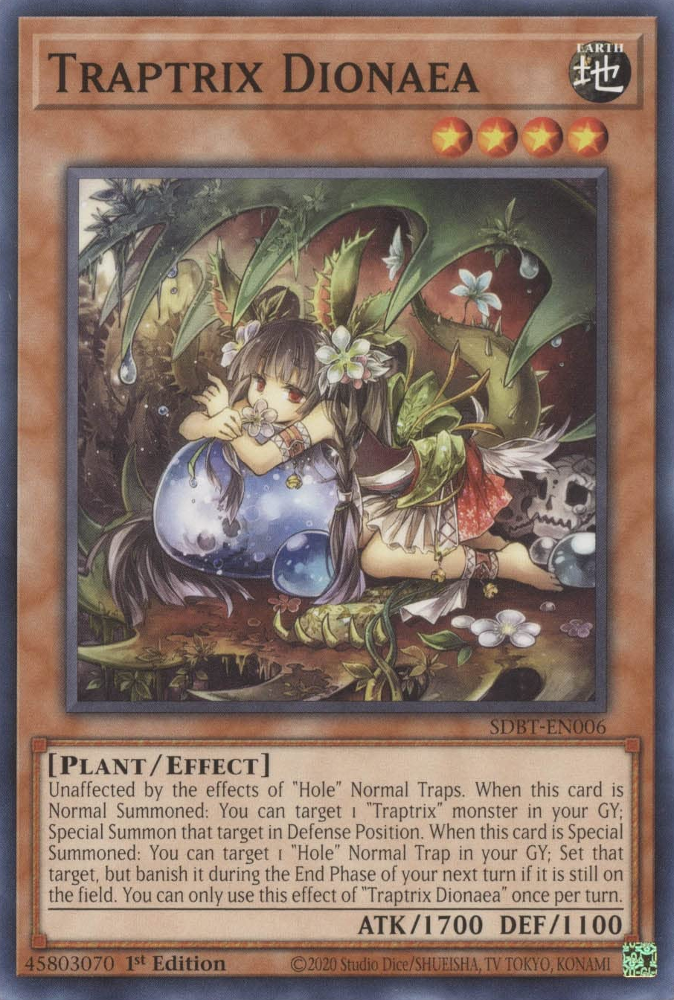Traptrix Dionaea, Structure Deck: Beware of Traptrix · SDBT-EN006