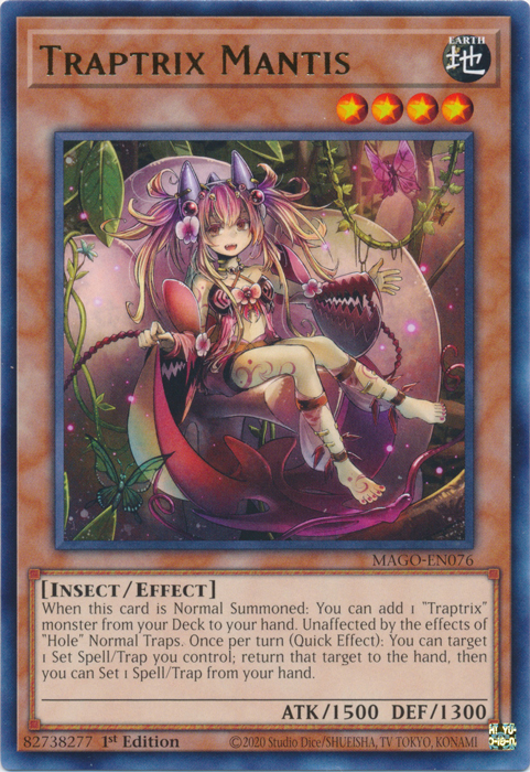 Traptrix Mantis, Maximum Gold · MAGO-EN076