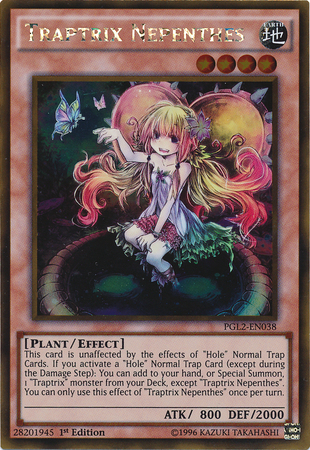 Traptrix Nepenthes, Premium Gold: Return of the Bling · PGL2-EN038