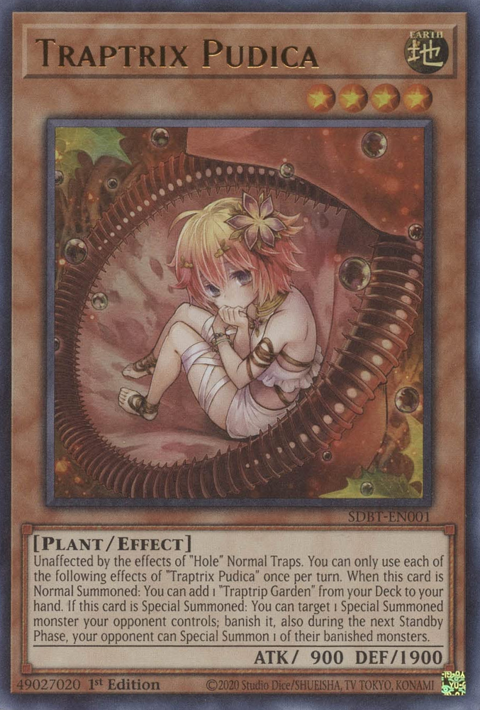 Traptrix Pudica, Structure Deck: Beware of Traptrix · SDBT-EN001
