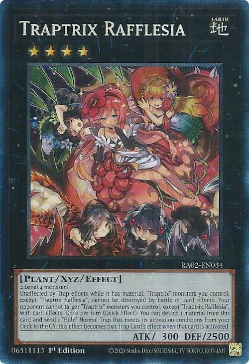 Traptrix Rafflesia, 25th Anniversary Rarity Collection II · RA02-EN034