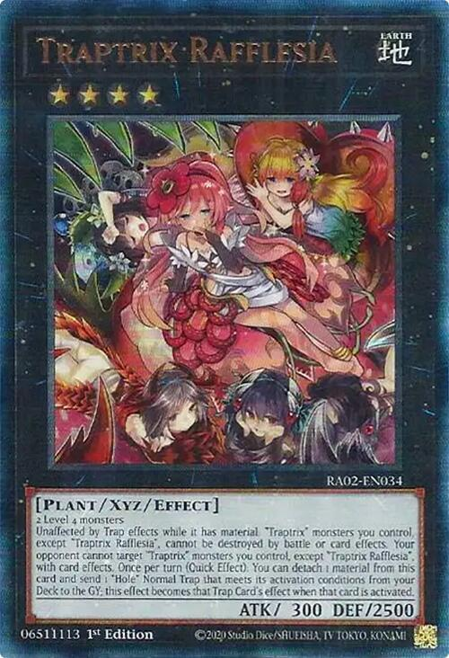 Traptrix Rafflesia, 25th Anniversary Rarity Collection II · RA02-EN034