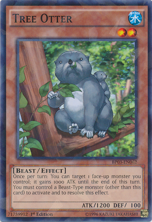 Tree Otter, Battle Pack 3: Monster League · BP03-EN062
