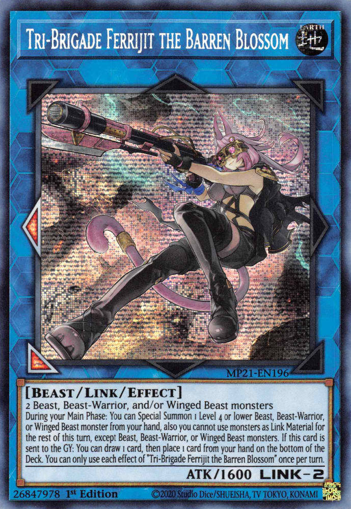 Tri-Brigade Ferrijit the Barren Blossom, 2021 Tin of Ancient Battles · MP21-EN196