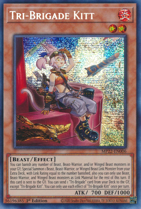 Tri-Brigade Kitt, 2022 Tin of the Pharaoh's Gods · MP22-EN006