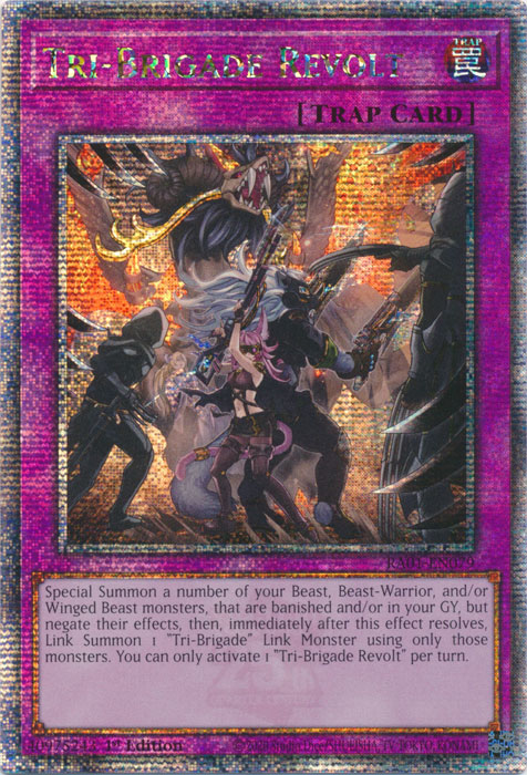 Tri-Brigade Revolt, 25th Anniversary Rarity Collection · RA01-EN079