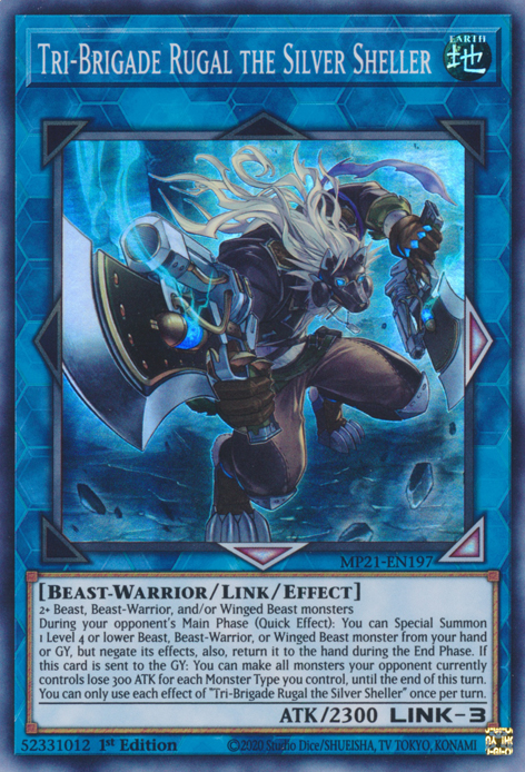 Tri-Brigade Rugal the Silver Sheller, 2021 Tin of Ancient Battles · MP21-EN197