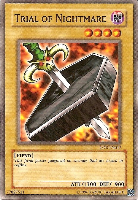 Trial of Nightmare, Legend of Blue Eyes White Dragon · LOB-012