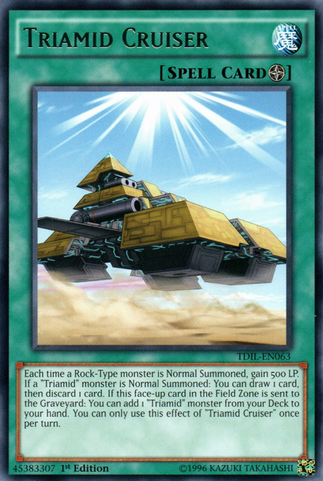 Triamid Cruiser, The Dark Illusion Sneak Peek Participation Card · TDIL-EN063