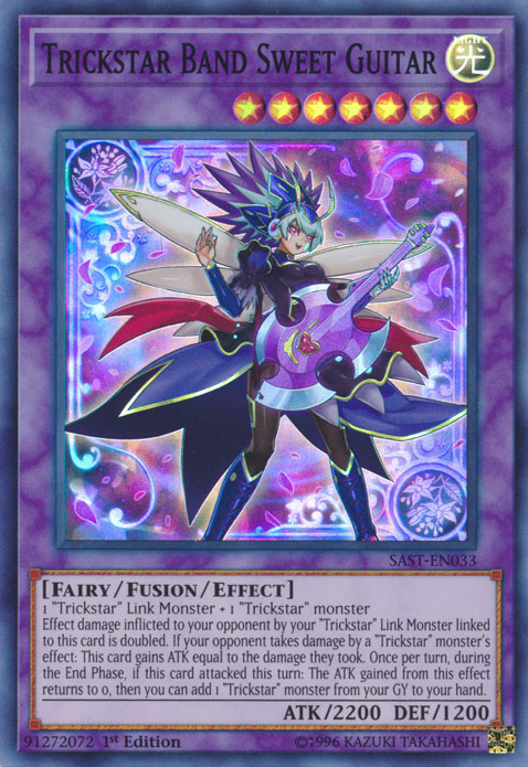 Trickstar Band Sweet Guitar, Savage Strike Sneak Peek Participation Card · SAST-EN033