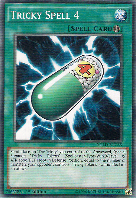 Tricky Spell 4, Yugi's Legendary Decks · YGLD-ENC33
