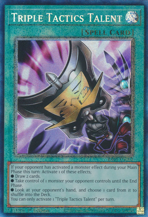 Triple Tactics Talent, 25th Anniversary Rarity Collection · RA01-EN063
