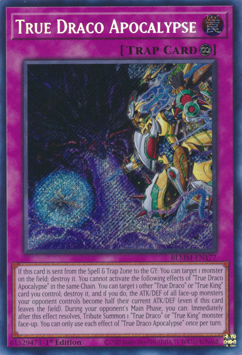 True Draco Apocalypse, Battles of Legend: Monster Mayhem · BLMM-EN177