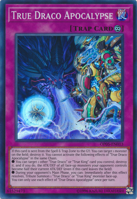 True Draco Apocalypse, OTS Tournament Pack 5 · OP05-EN013