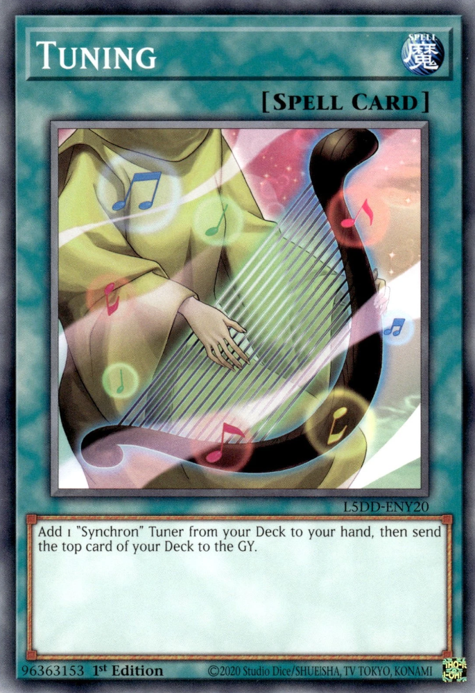 Tuning, Legendary 5D's Decks · L5DD-ENY20