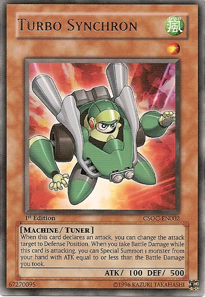 Turbo Synchron, Crossroads of Chaos Sneak Peek Participation Card · CSOC-EN002