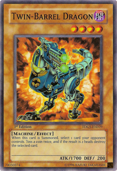 Twin-Barrel Dragon, The Duelist Genesis Sneak Peek Participation Card · TDGS-EN029