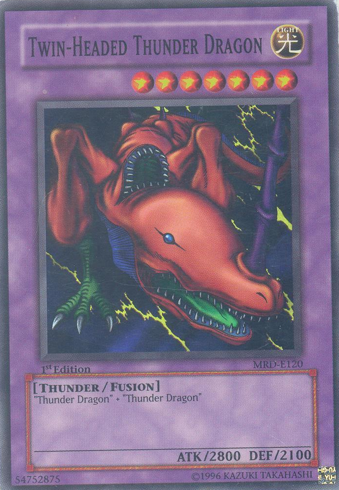 Twin-Headed Thunder Dragon, Metal Raiders · MRD-E120