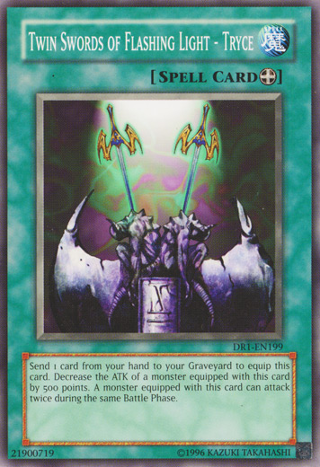 Twin Swords of Flashing Light - Tryce, Dark Revelation Volume 1 · DR1-EN199