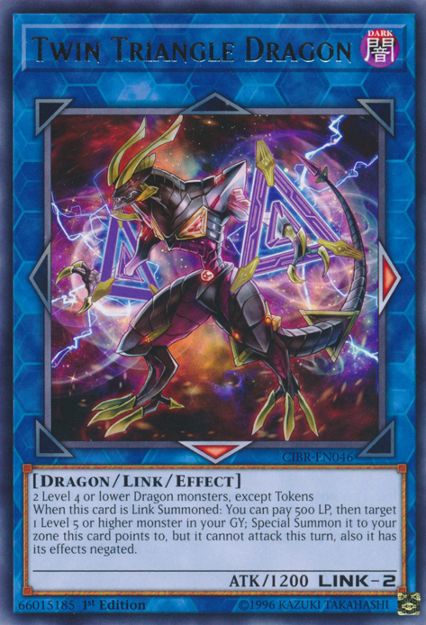 Twin Triangle Dragon, Circuit Break Sneak Peek Participation Card · CIBR-EN046