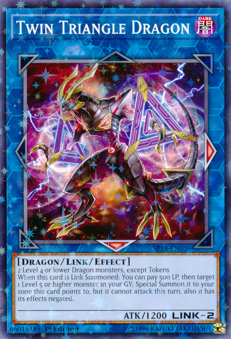 Twin Triangle Dragon, Star Pack VRAINS · SP18-EN036