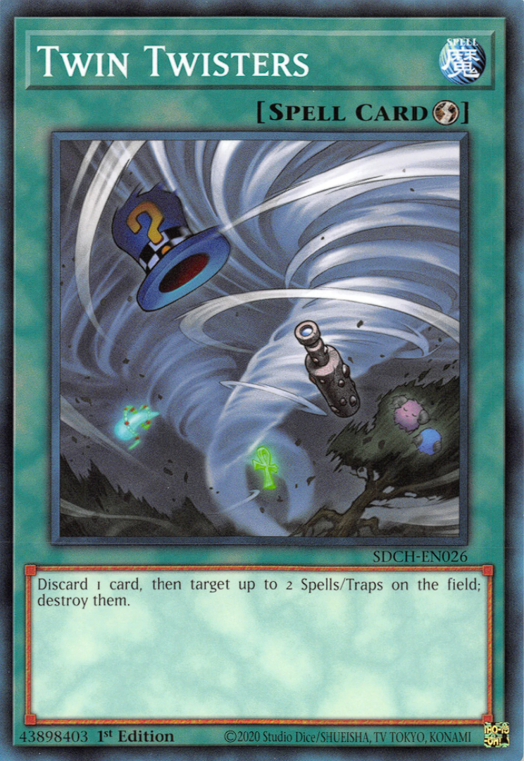 Twin Twisters, Structure Deck: Spirit Charmers · SDCH-EN026