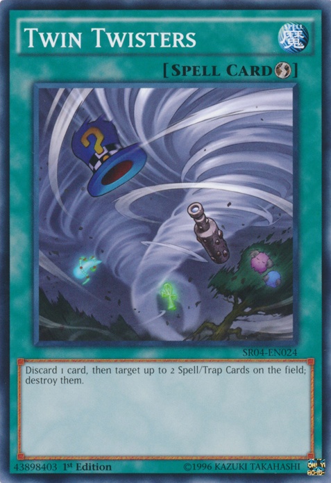 Twin Twisters, Dinosmasher's Fury Structure Deck · SR04-EN024