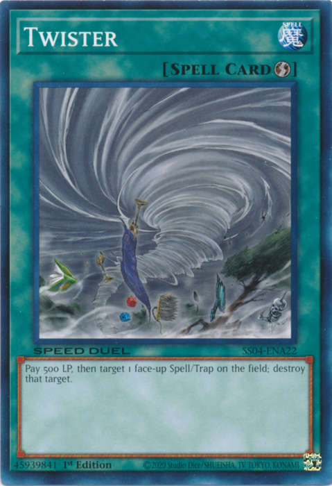 Twister, Speed Duel Starter Decks: Match of the Millennium · SS04-ENA22