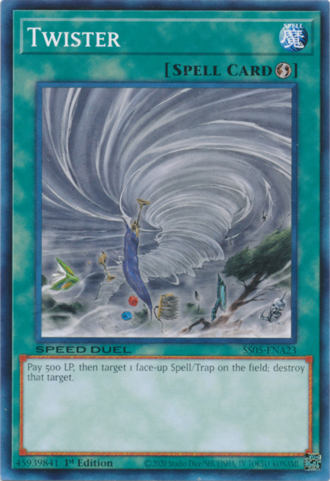 Twister, Speed Duel Starter Decks: Twisted Nightmares · SS05-ENA23