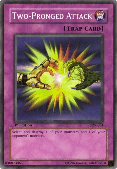 Two-Pronged Attack, Starter Deck: Kaiba · SDK-034