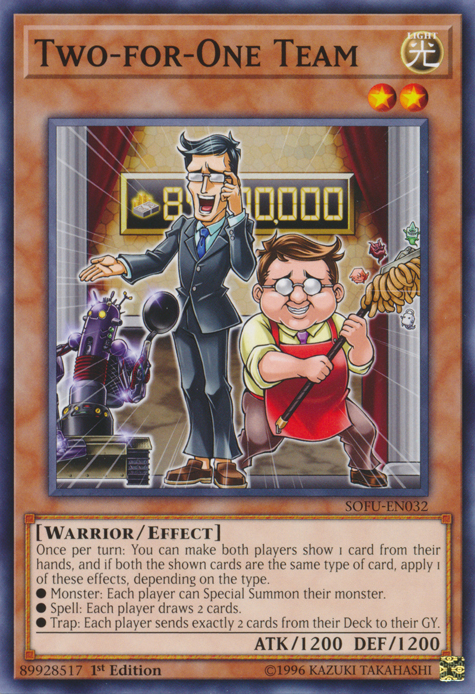 Two-for-One Team, Soul Fusion Sneak Peek Participation Card · SOFU-EN032
