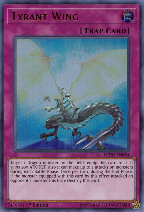 Tyrant Wing, Legendary Collection Kaiba Mega Pack · LCKC-EN054