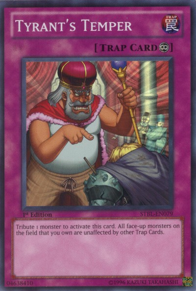 Tyrant's Temper, Starstrike Blast Sneak Peek Participation Card · STBL-EN079