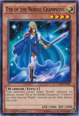Tyr of the Nordic Champions, Legendary Collection 5D's Mega Pack · LC5D-EN186
