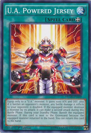 U.A. Powered Jersey, The New Challengers Sneak Peek Participation Card · NECH-EN089